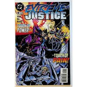 Extreme Justice #9 Comic Book 1995 DC Comics 1st app. Wonder Twins in DCU‎